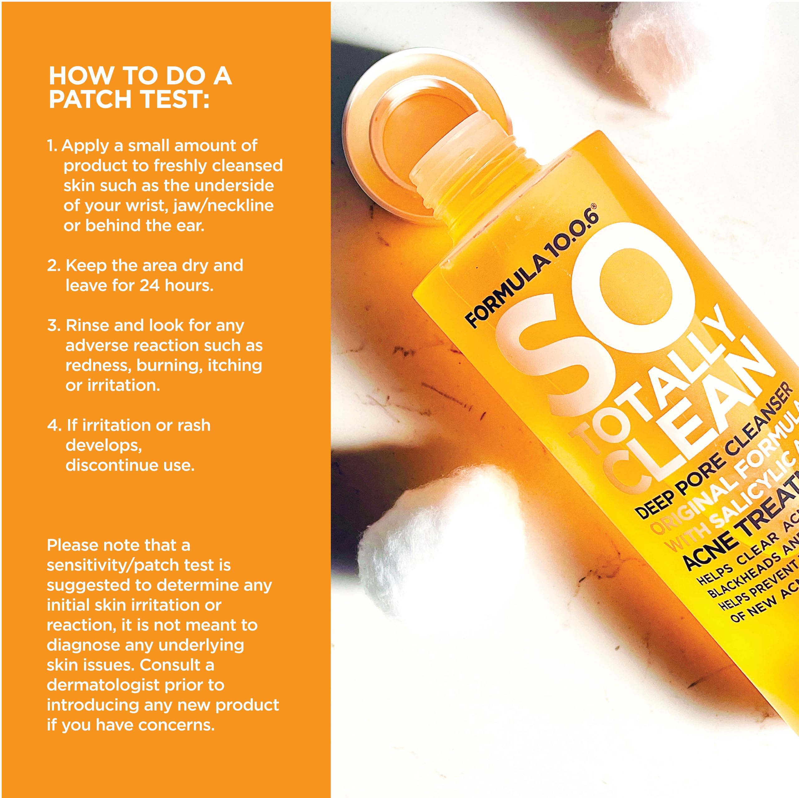 Amazon.com : Formula 10.0.6 So Totally Clean Deep Pore Cleanser